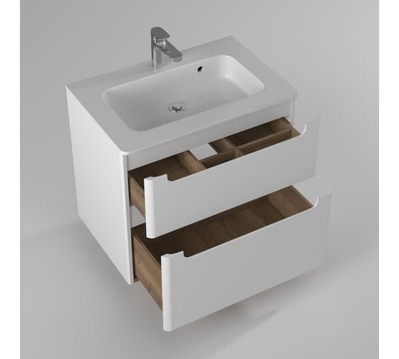 Тумба консольная BRIZ из ДСП и МДФ Эстель т18-70 (ум. Прато) 221 03-18070-16 00 БЕЛ