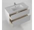 Тумба консольная BRIZ из ДСП Монца т18-100 (ум. Эйфория) 237 03-18100-11 00 БЕЛ 2