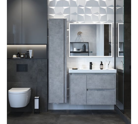 Тумба консольная BRIZ из ДСП Чикаго т20-90 (Грэйс) 241 03-20090-15 00 БТН