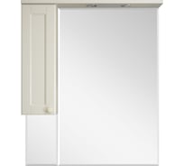 Зеркало-шкаф Misty Латте 85 левое П-Лат02085-032Л