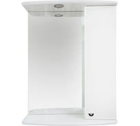 Зеркало Misty АСТРА 50 правое, светильник Э-Аст04050-01СвП