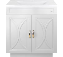 Тумба Misty прямая, белая Амбра 70 П-Амб0070-011ПР