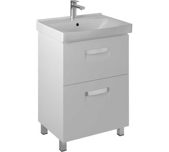 Тумба BRIZ Ирида т8-60 из ДСП и МДФ, ум. Миранда 234 03-08060-18 00 БЕЛ 1