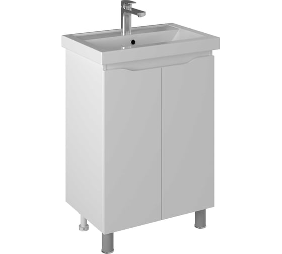Тумба BRIZ Мальта т2-60 из ДСП и МДФ, ум. Фостер 365 03-02060-06 00 БЕЛ 1