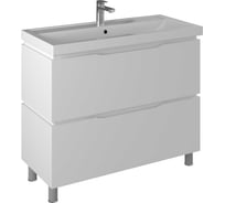 Тумба BRIZ Милана т8-100 из ДСП и МДФ, ум. Фостер 226 03-08100-06 00 БЕЛ