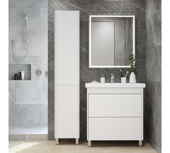 Тумба BRIZ Риччи т8-80 из ДСП, ум. Фостер 360 03-08080-06 00 БЕЛ