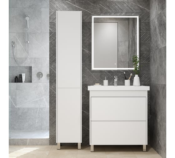 Тумба BRIZ Риччи т8-60 из ДСП, ум. Фостер 360 03-08060-06 00 БЕЛ