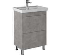 Тумба BRIZ Риччи т8-60 Бетон из ДСП, ум. Фостер 360 03-08060-06 00 БТН