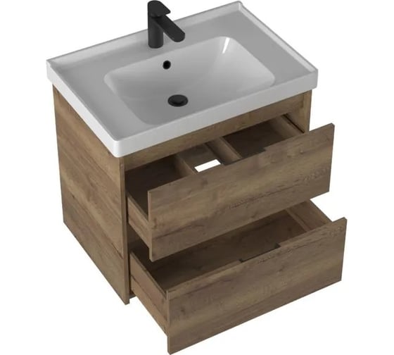 Тумба консольная BRIZ Берн т18-70, из ДСП, Грэйс 238 03-18070-15 00 ВЕЛ