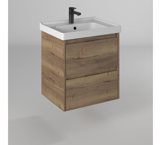 Тумба консольная BRIZ Берн т18-60, из ДСП, Грэйс 238 03-18060-15 00 ВЕЛ