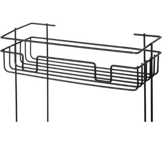 Полка напольная/настенная Рыжий кот Scaffali 3-х ярусная, прямая, 29,5x12,5x66 см (полимерное покрытие) 109116
