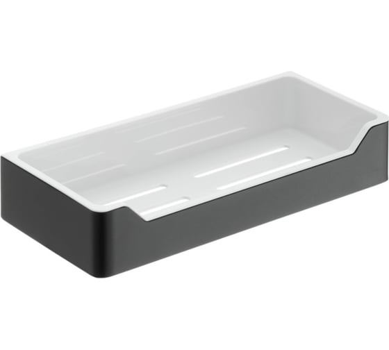Прямоугольная полка RUSH Edge черная ED77164B black 1