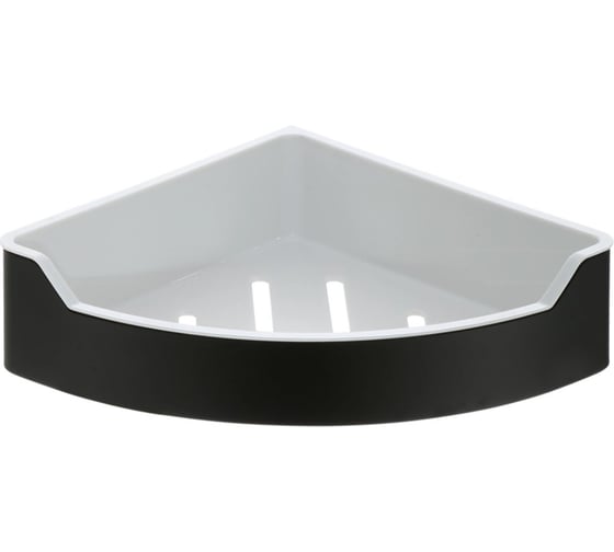 Угловая полка RUSH Edge черная ED77153B black 1
