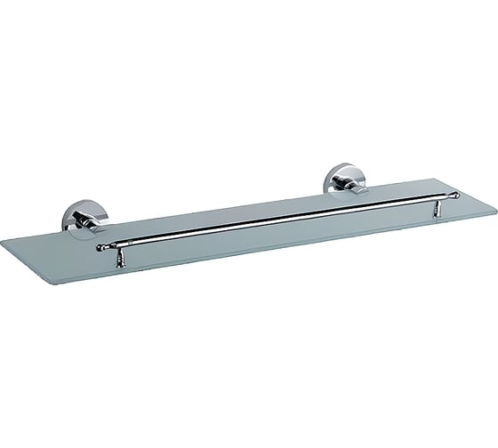 Полка стеклянная c ограничителем NOVADOM L1707 1