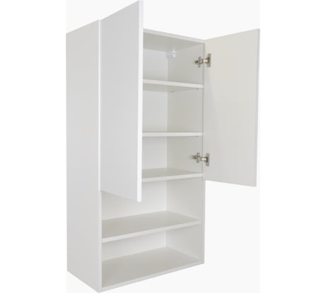 Шкаф над стиральной машиной Misty Амур 60 с полками Э-Ам08060-012