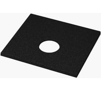 Столешница кварц под накладную раковину Bauedge BAU Hotel 40, черный металлик MRY0007