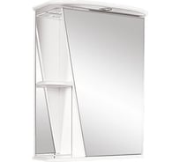 Зеркало шкаф Misty Бриз 55 правый, свет  Э-Брз02055-01СвП