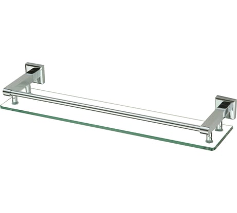 Прямая стеклянная полка Savol 50 см S-509591