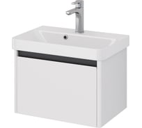 Тумба Dreja Luxury, 55 см, подвесная, 1 ящик, белый матовый 99.2009