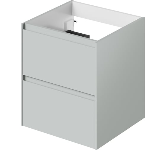 Тумба под раковину подвесная ИТАНА Slim 50 496х470х550 мм, серый эмаль 4657821040133