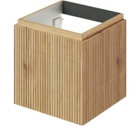 Тумба под раковину подвесная ИТАНА BAND 50 правая, 500x471x500 мм, дуб мавелла 4657826222510