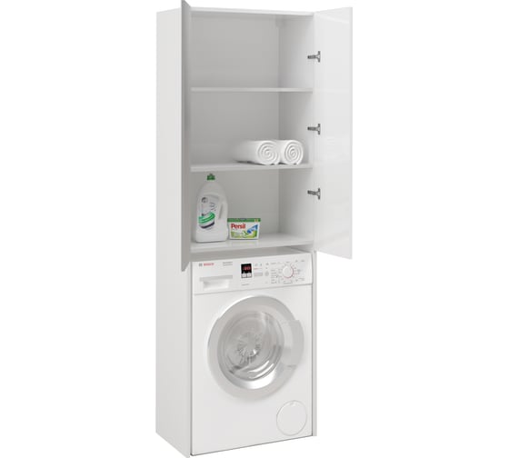 Шкаф для стиральной машины RUVANN напольный, универсальный Ш.WASH-60Н
