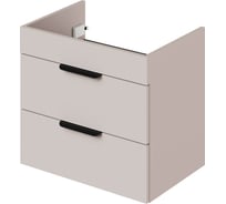 Тумба под раковину подвесная IKA Alta 60 555х380х500 мм, кашемир серый 4657821040539