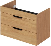 Тумба под раковину подвесная IKA Alta 80 760х430х500 мм, дуб Корбридж 4657821040577