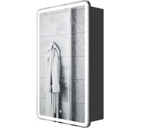 Зеркальный шкаф с подсветкой ИТАНА Miro ЛДСП 50 500х150х790 правое ЛДСП, графит 4657826229496