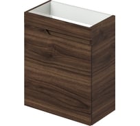 Подвесная тумба под раковину ИТАНА Итана Alexa 45 445х247х520 левая Орех Пекан шоколад 4657834372511