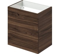Подвесная тумба под раковину ИТАНА Alexa 50 491х342х520 левый Орех Пекан шоколад 4657834372535