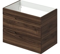 Подвесная тумба под раковину ИТАНА Alexa 70 694х446х520 Орех Пекан шоколад 4657834373181