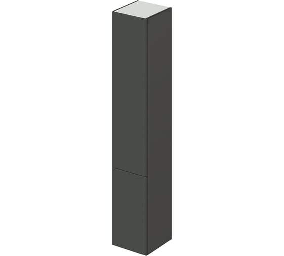 Подвесной пенал ИТАНА Uno 30 300х320х1630 Графит 4657810335882