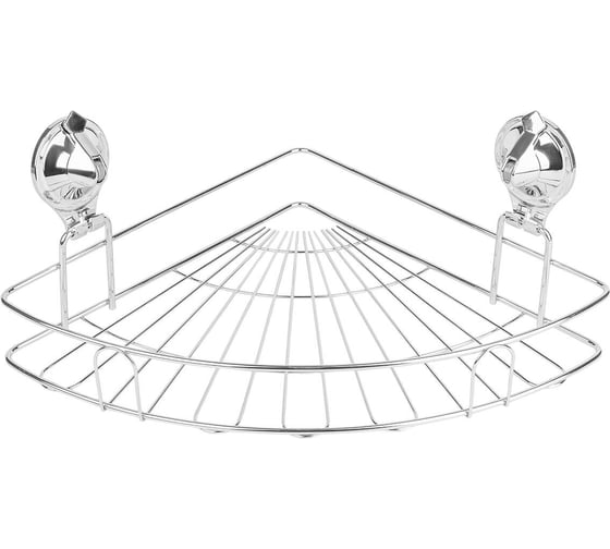 Полка 1-ая угловая на присоске SAKURA, Air-lock BI-4049 СР, хром 037110