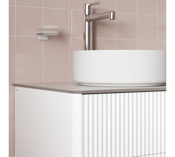 Столешница IDDIS Optima Home керамогранит, 120 см, cветло-серый бетон, OPH12W0i89