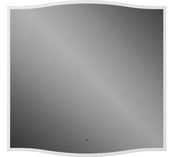 Зеркало Bauedge Bau Plaza Limited Edition 750х745, сенсор на взмах, c LED-подсветкой, защитный корпус с высокой светопроницаемостью, теплый свет BPZ7575 1