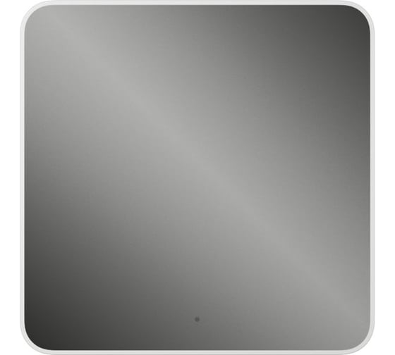 Зеркало Bauedge Bau Hotel Limited Edition 800х800, сенсор на взмах, c LED-подсветкой, защитный корпус с высокой светопроницаемостью, теплый свет BH8080