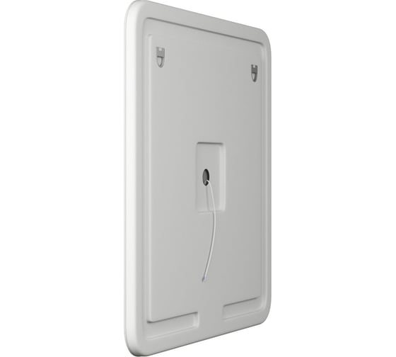 Зеркало Bauedge Bau Hotel Limited Edition 800х800, сенсор на взмах, c LED-подсветкой, защитный корпус с высокой светопроницаемостью, теплый свет BH8080