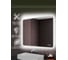 Зеркало Bauedge Bau Stil 120х70, с часами и антипаром, LED-подсветка, пластиковый защитный корпус BS12070.A 3