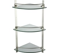 Стеклянная тройная полка MELANA SY3006
