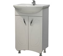 Тумба Melodia della vita Палермо 50 Уют (без умывальника) белый 79425