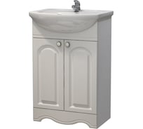 Тумба Melodia della vita Прованс 50, Уют 50 (без умывальника) ясень белый 79444