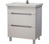 Тумба Melodia della vita Сиэтл 70, Фостер 70 DB2 (без умывальника) белый 79674