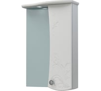 Шкаф-зеркало Melodia della vita Бабочка 60С белый 79437