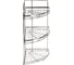 Полка для ванной комнаты Аквалиния 3-х ярусная, угловая 08.AE-596 1