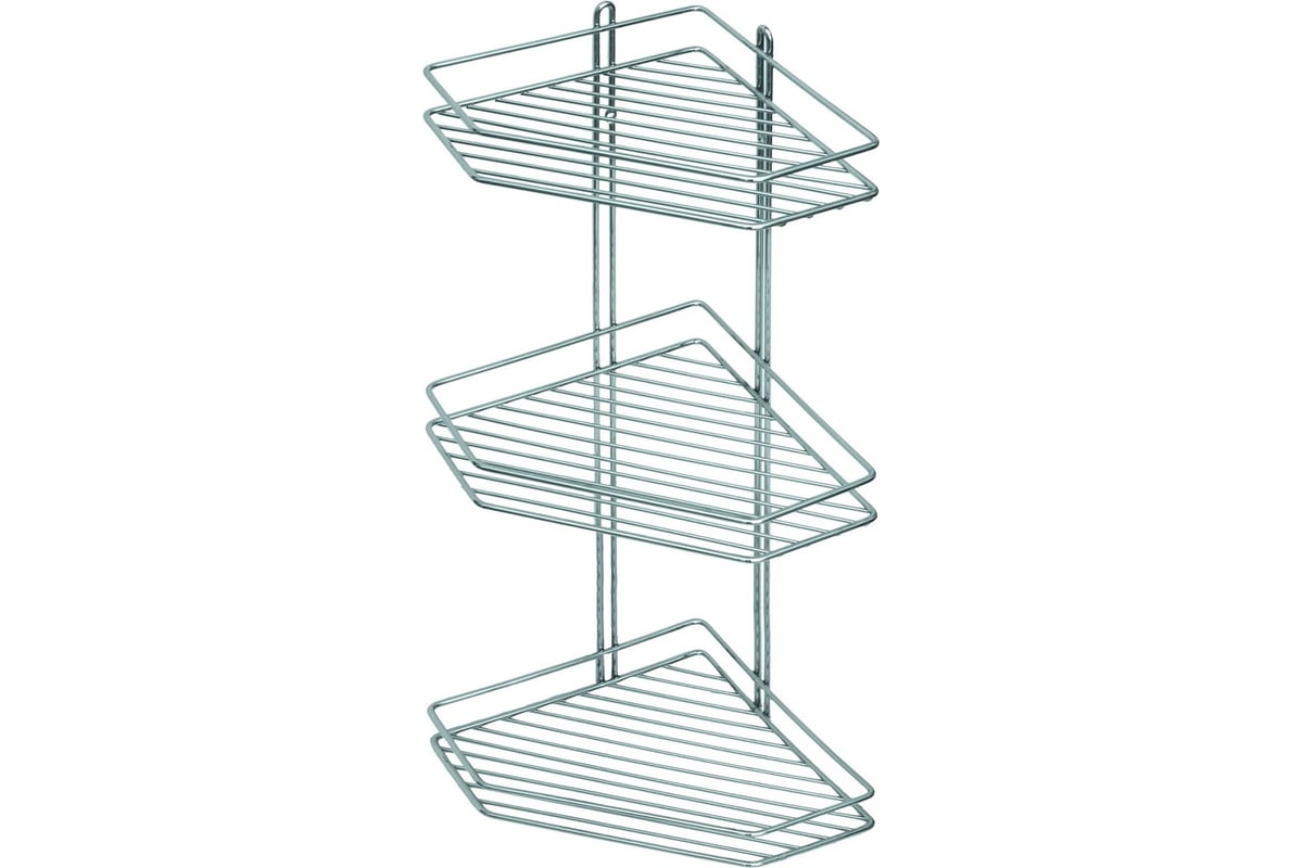 3 х ярусная полка для ванной комнаты