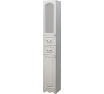 Шкаф-пенал Melodia della vita Прованс 30 DB2 ясень белый Glass 79449