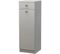 Шкаф-полупенал Melodia della vita 30 DВ1 с фрезой белый СВ 79450