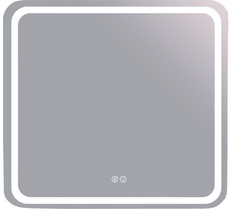 Зеркало с LED подсветкой и антизапотеванием сенсорное ORANGE Нэйчэр ONP-80ZE