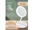 Настольное зеркало Аквалиния с подсветкой 16 сантиметр LED, USB D38102-2 3
